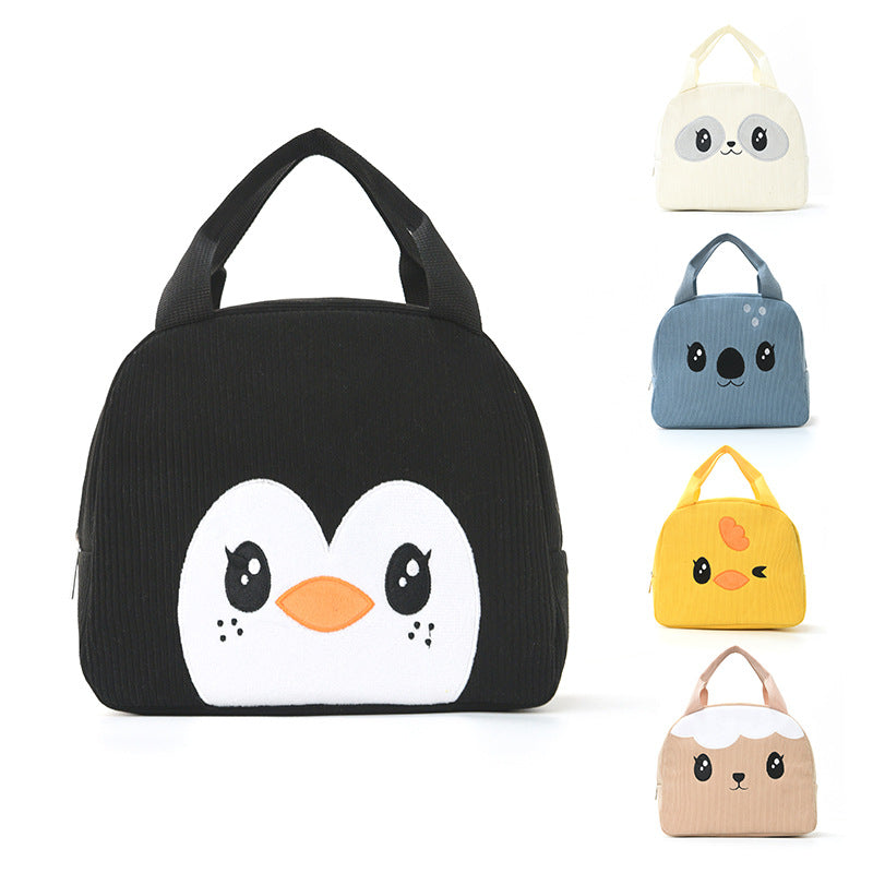 Fun Penguin-Themed Lunch Bag