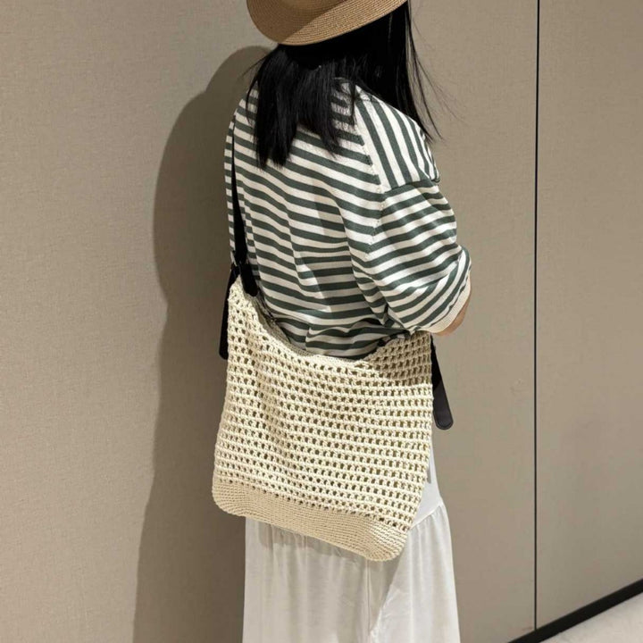 Trendy Macrame Basket Bag Stornfield