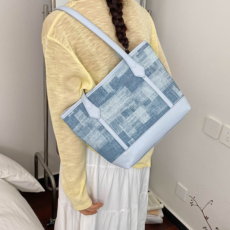Sophisticated Textured Tote Bag