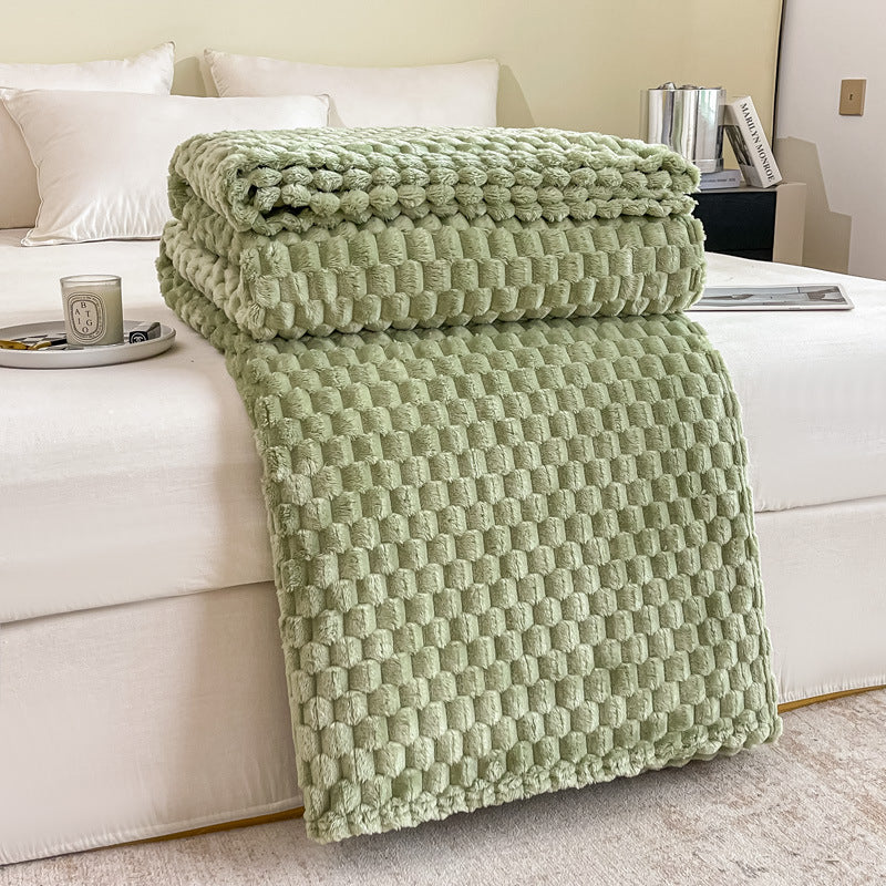 Luxurious Textured Throw Blanket Stornfield