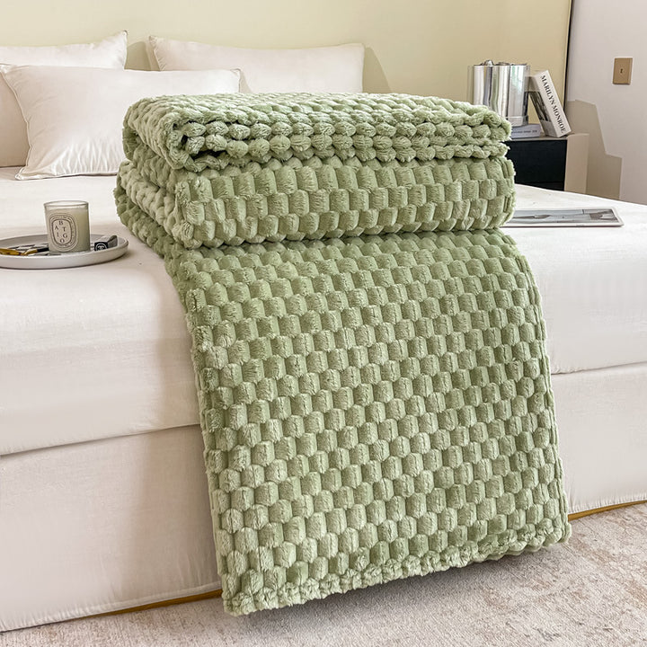 Luxurious Textured Throw Blanket Stornfield