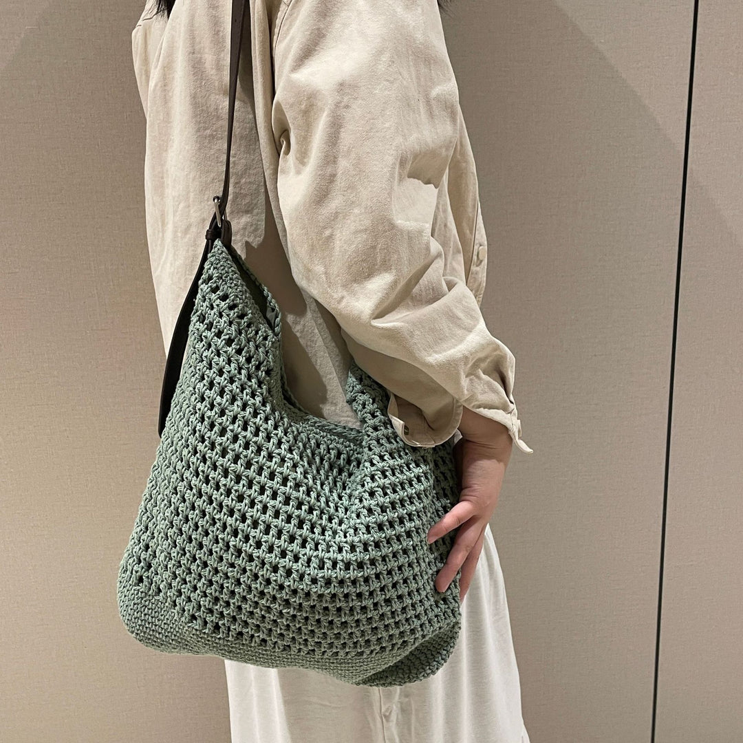 Trendy Macrame Basket Bag Stornfield