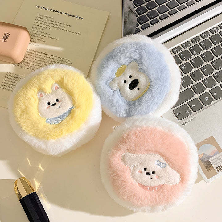 Fluffy animal motif cushion Stornfield