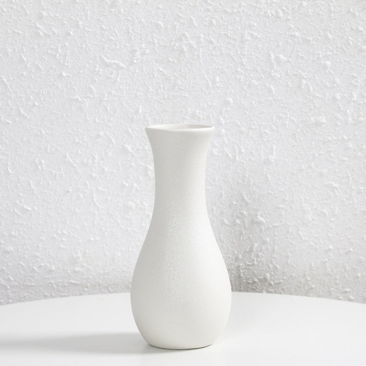 Contemporary Matte Ceramic Flower Vase Stornfeild