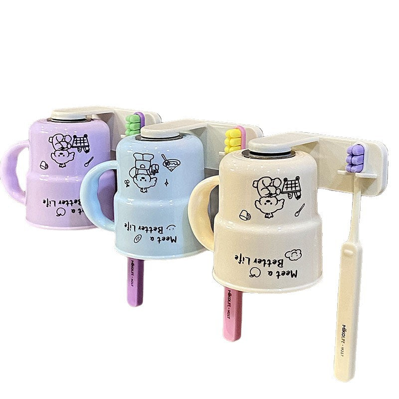 Wall-mounted cup holder with creative and playful design Stornfield