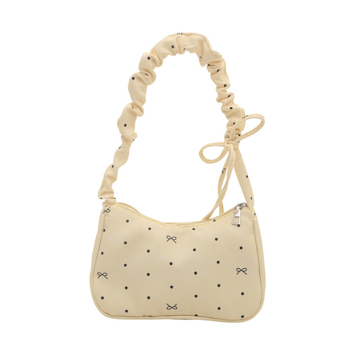 Cute Bow-Embellished Mini Handbag