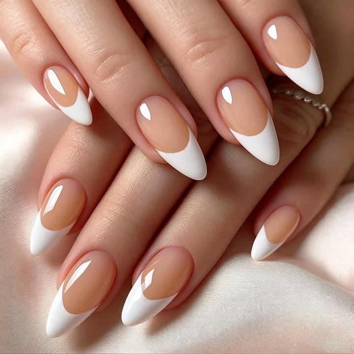 Stylish artificial nails with elegant tips Stornfield