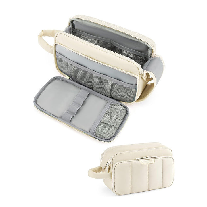 Cosmetic Organizer Bag with Multiple Compartments and Removable Interior Compartment Stornfield