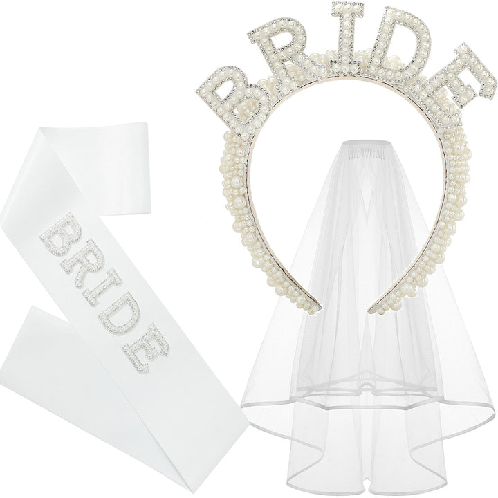 Women's Bridal Satin Ribbon with Sparkling Crystals Stornfield