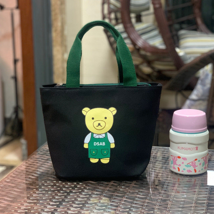 Cute Bear Print Lunch Tote Stornfield