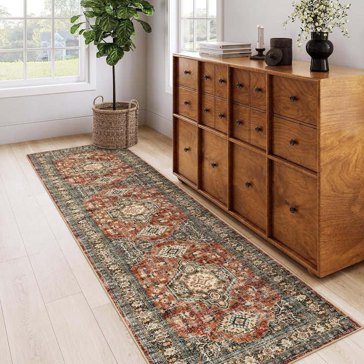 Vintage-Inspired Runner Rug