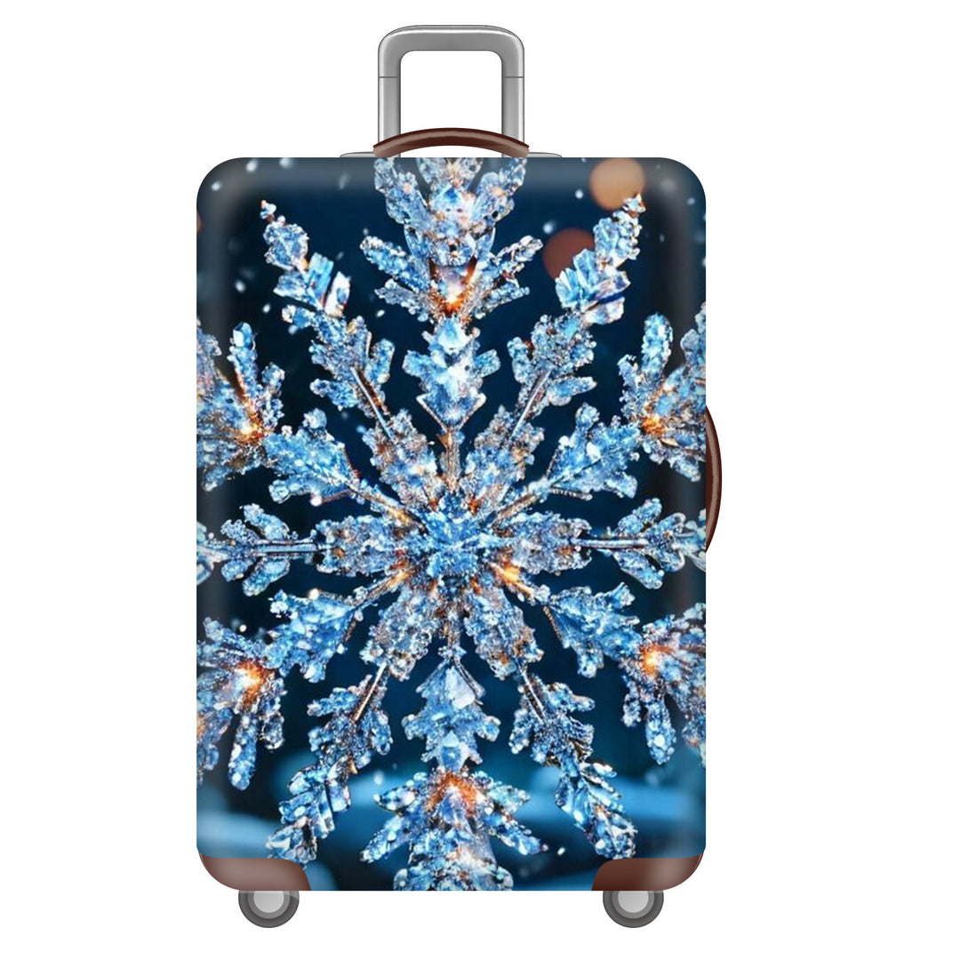 Unisex hard-shell travel suitcase with imaginative, cultural motif Stornfield