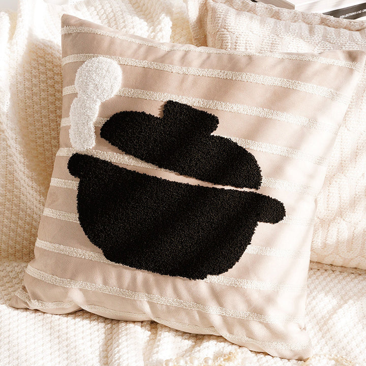 Ladies Structured Pillowcase with Elegant Striped Design Stornfield