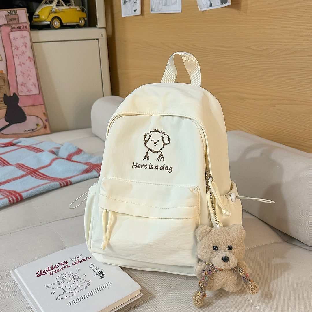 Playful Illustrated Casual Backpack Stornfield