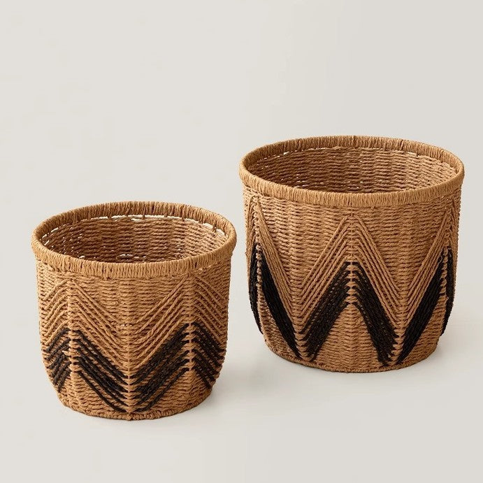 Decorative Woven Storage Bin Stornfield