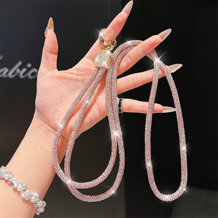 Rhinestone-Embellished Eyewear Lanyard Stornfield