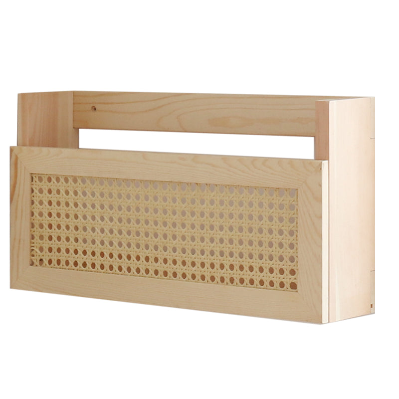 Wall-Mounted Wicker Storage Organizer Stornfield