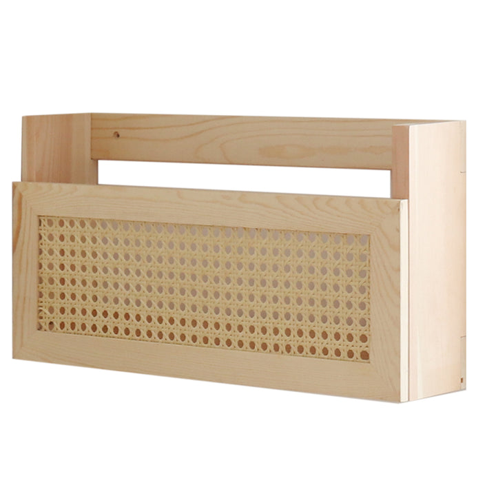 Wall-Mounted Wicker Storage Organizer Stornfield