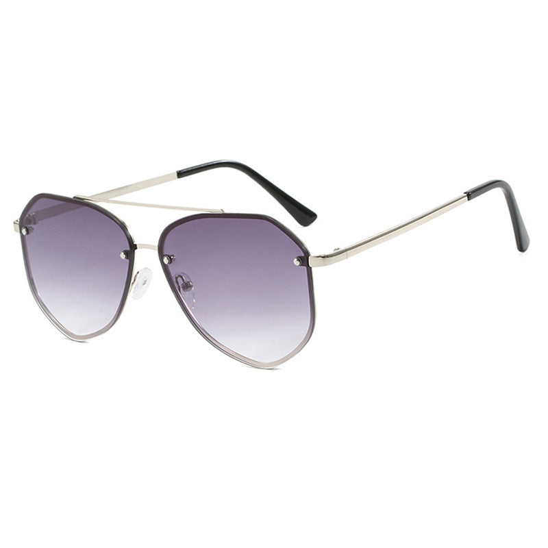 Women's geometric sunglasses with delicate frame Stornfield