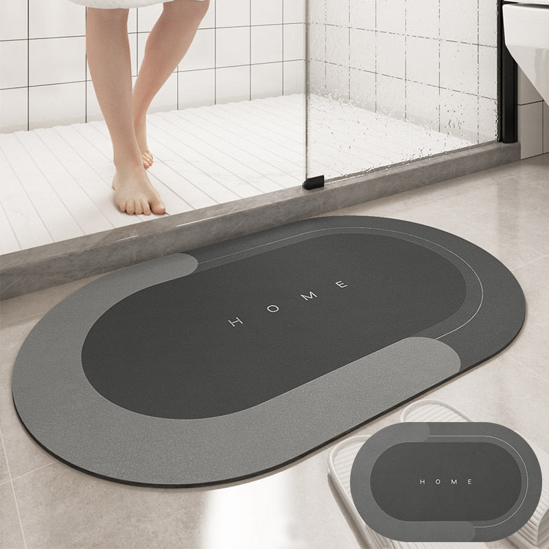 Elegant Soft Textured Area Bath Mat