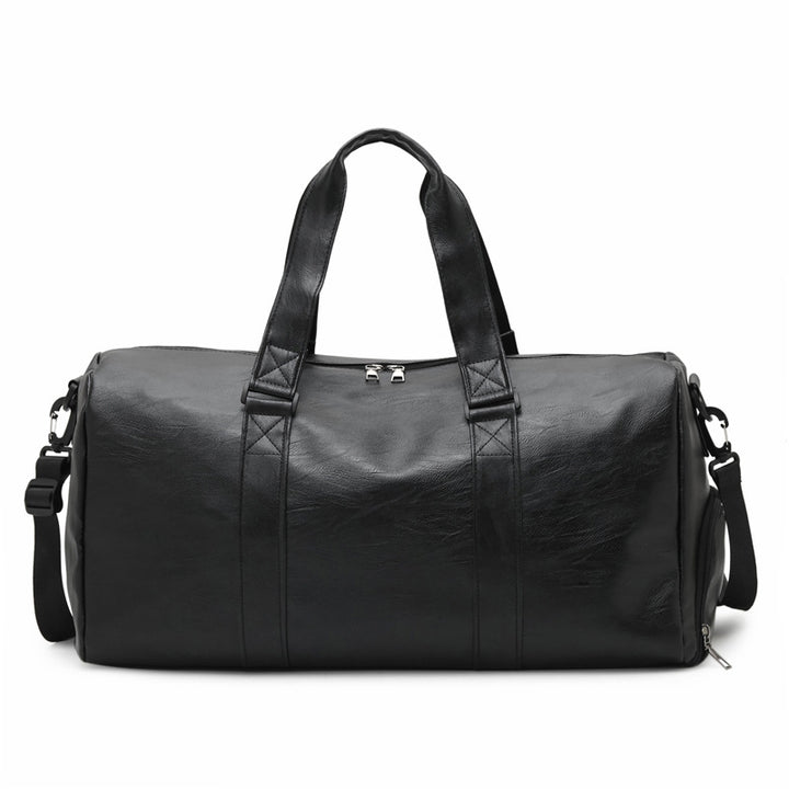 Premium Leather Gym Duffle Bag Stornfield