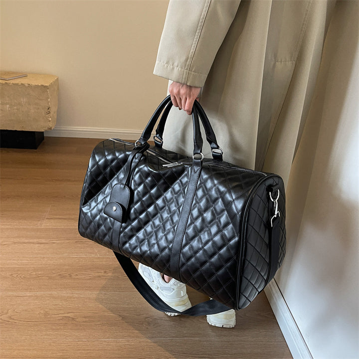 Fashionable travel bag with high-quality stitching and practical carrying options Stornfield