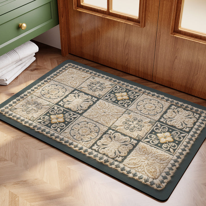 Textured Reversible Bath Rug
