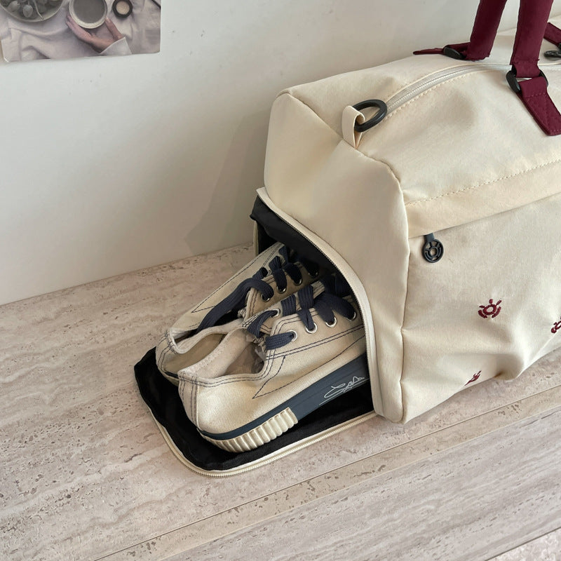 Sporty Multifunctional Duffel Bag With Adjustable Shoulder Strap And Sturdy Handles Stornfield