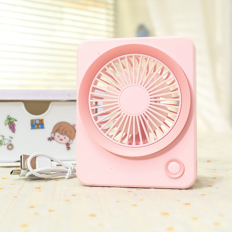 Ladies Compact Table Fan with USB Connection and Quiet Operating Mode Stornfield