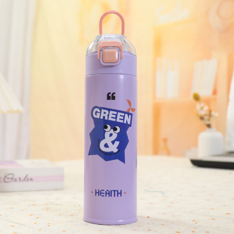 Women's insulated drinking bottle with practical flip lid Stornfield