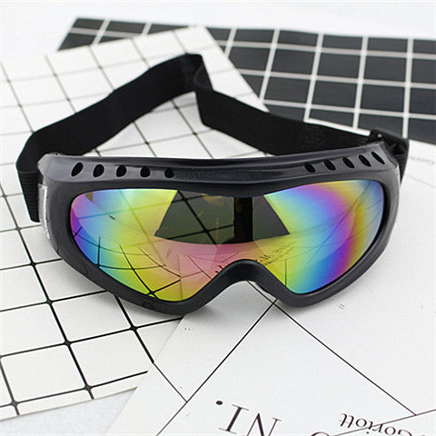 Women’s sporty goggles with mirrored lenses Stornfield