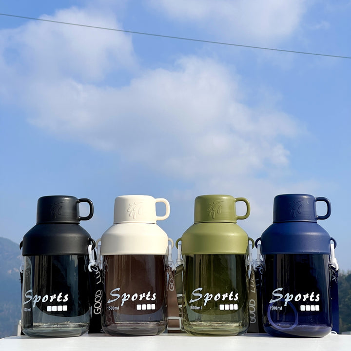 Unisex Large Volume Drinking Bottle with Practical Spout Stornfield