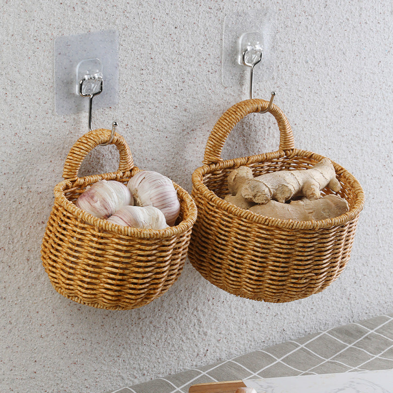 Handwoven Storage Basket with Ergonomic Handle Stornfield