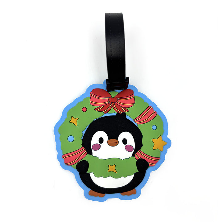 Unisex Whimsical Penguin Luggage Tag Stornfield