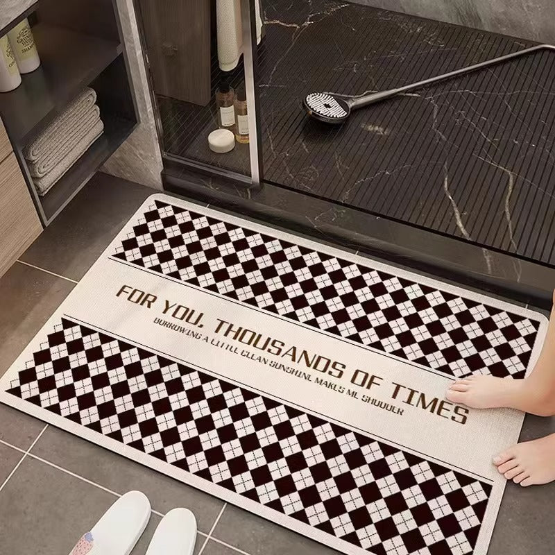 Geometric Pattern Floor Mat