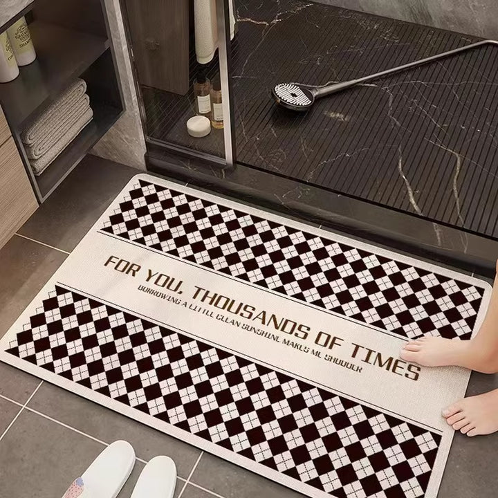 Geometric Pattern Floor Mat