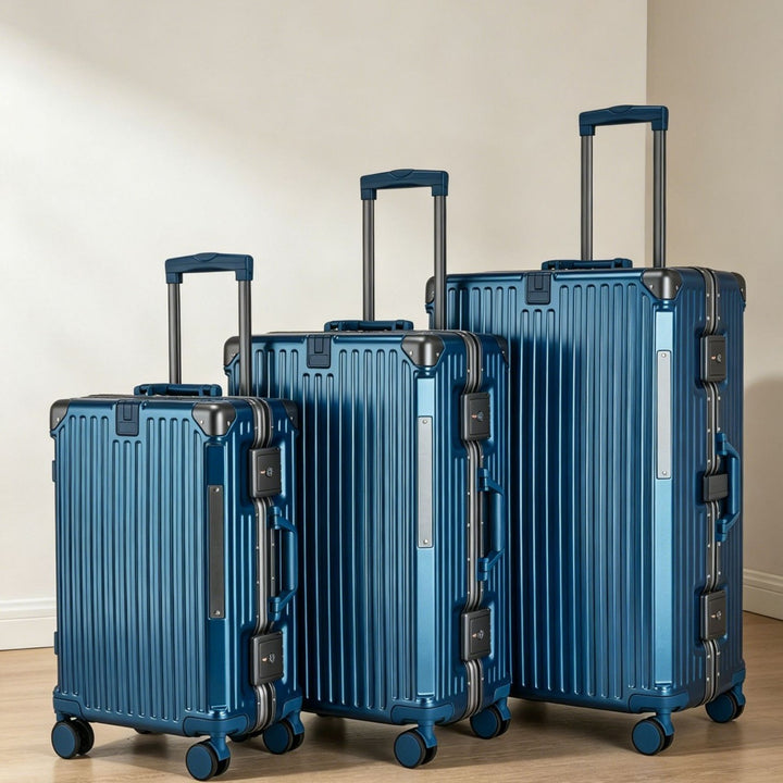 Unisex Aluminum Hard Shell Travel Luggage Set Stornfield