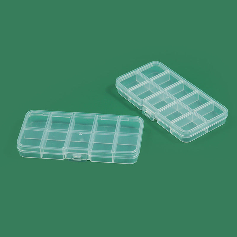 Modular Transparent Multi-Compartment Storage Case Stornfield