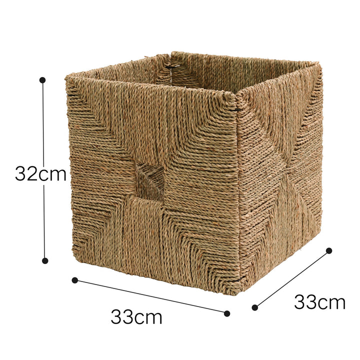 Decorative Woven Storage Cube Stornfield
