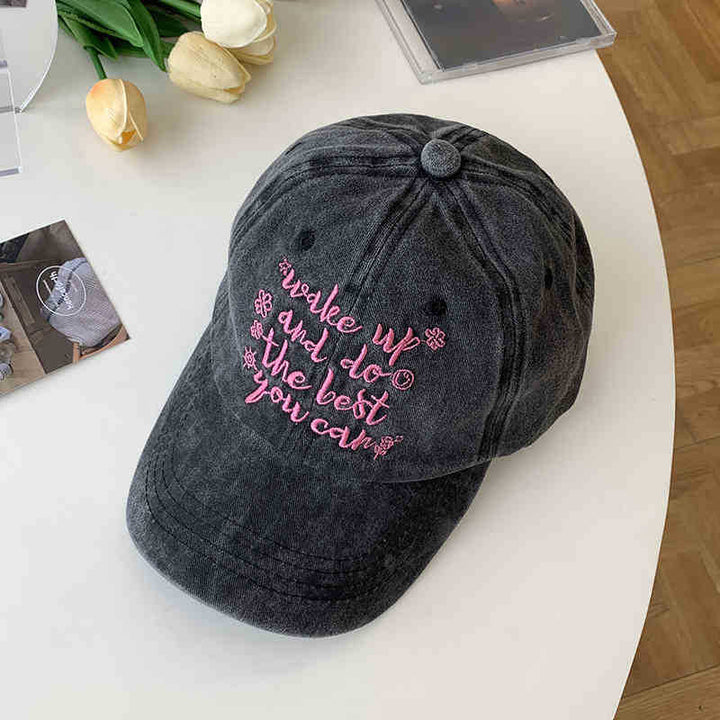 Women's Motivational Embroidered Cap Stornfield