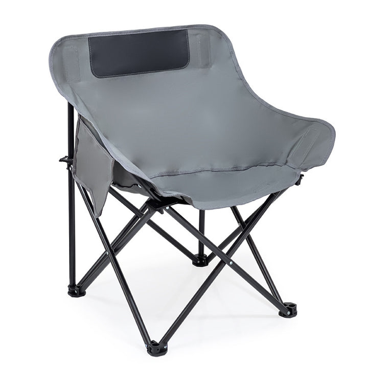 Women's folding chair with comfortable backrest and cup holder Stornfield