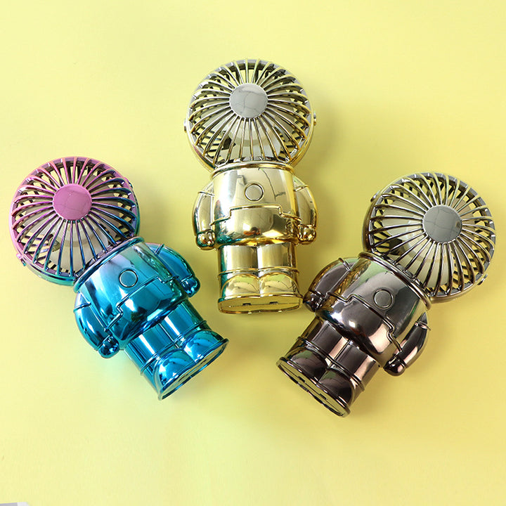 Retro-Inspired Mini Desk Fan Stornfield
