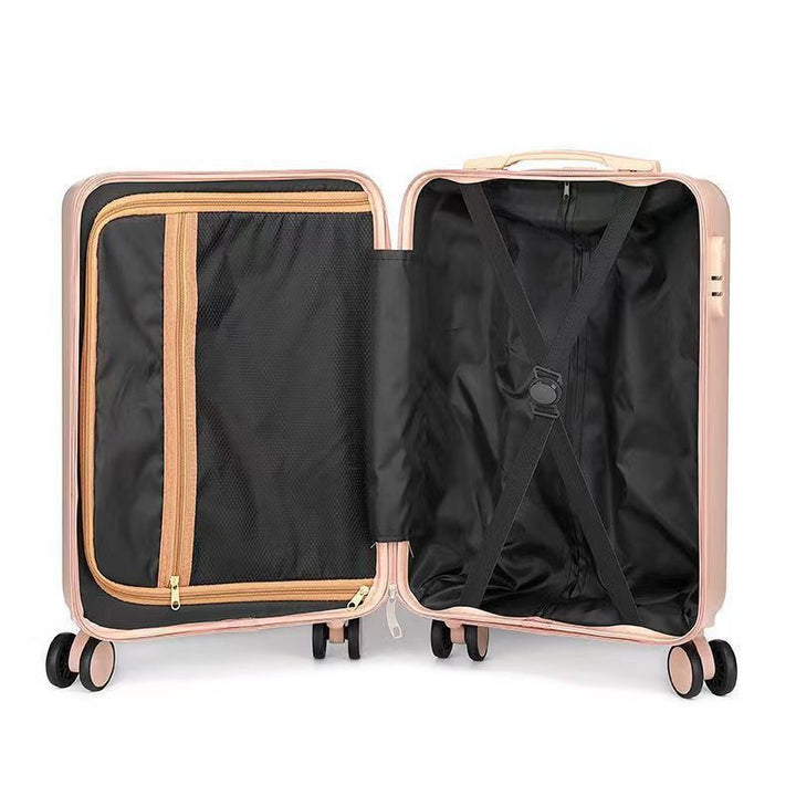 Sleek Compact Rolling Travel Suitcase Stornfield