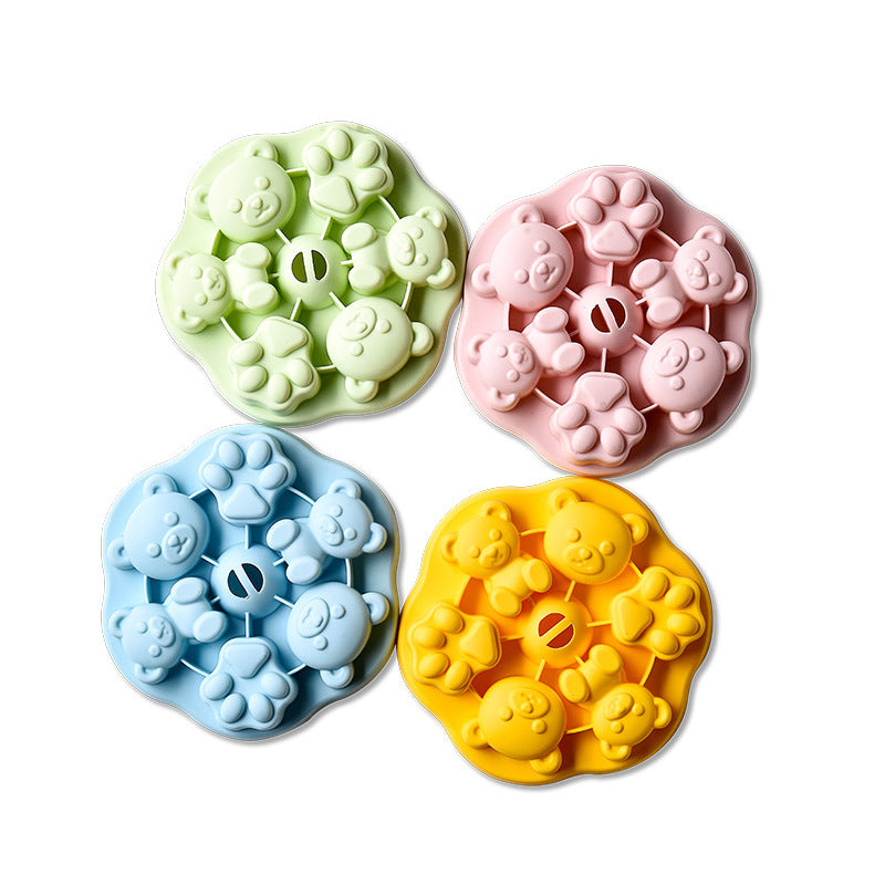 Silicone ice cube mold with animal motifs Stornfield