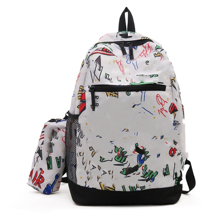 More modern leisure backpack with creative print designs Stornfield