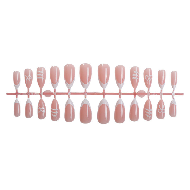 Artistic Press-On Nail Set with Elegant Designs Stornfield