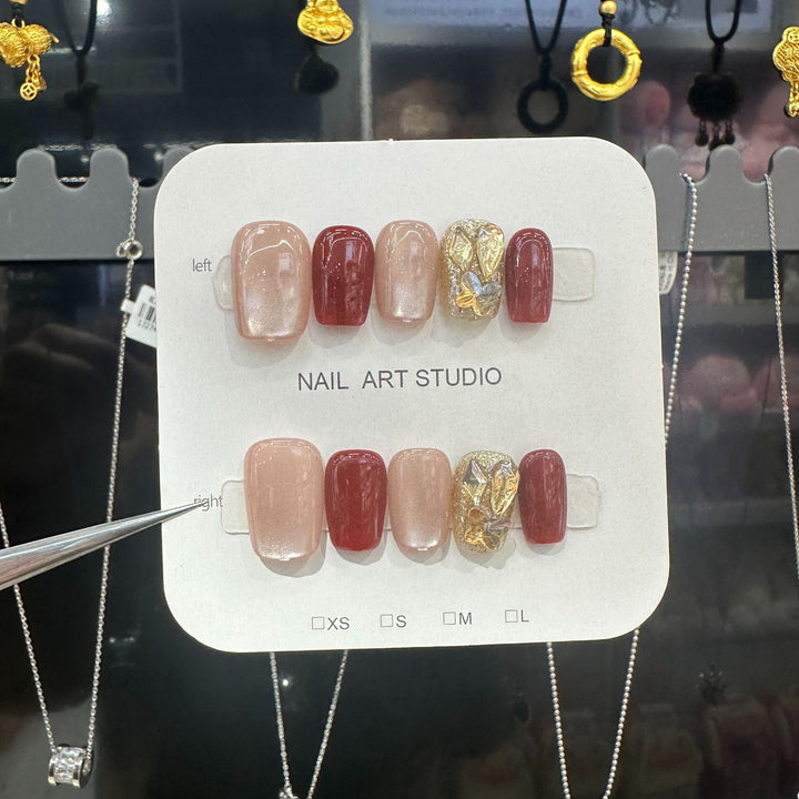 Glamorous Press-On Nail Set Stornfield