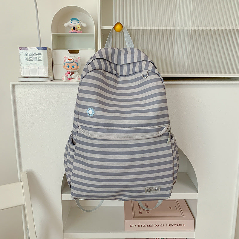 Lightweight Striped Backpack Stornfield