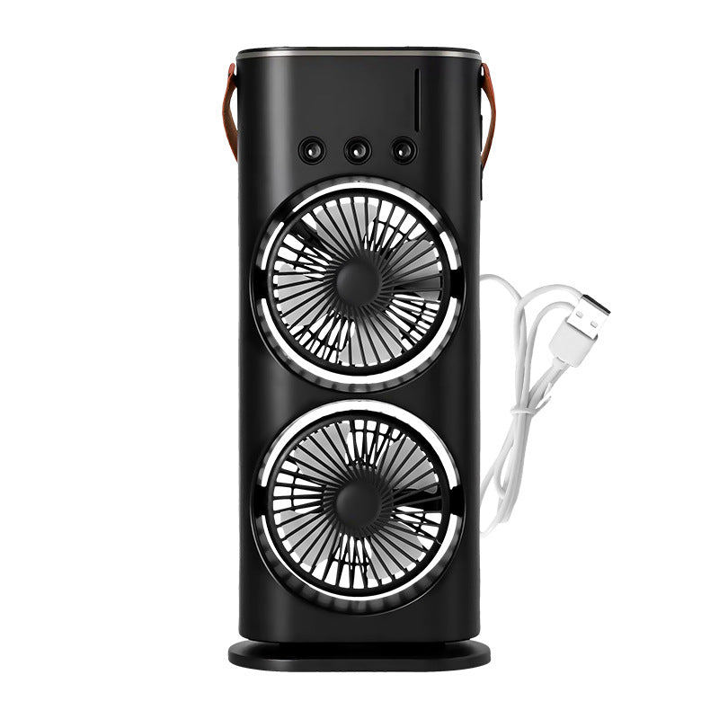 Ladies table fan with innovative dual-flow system Stornfield