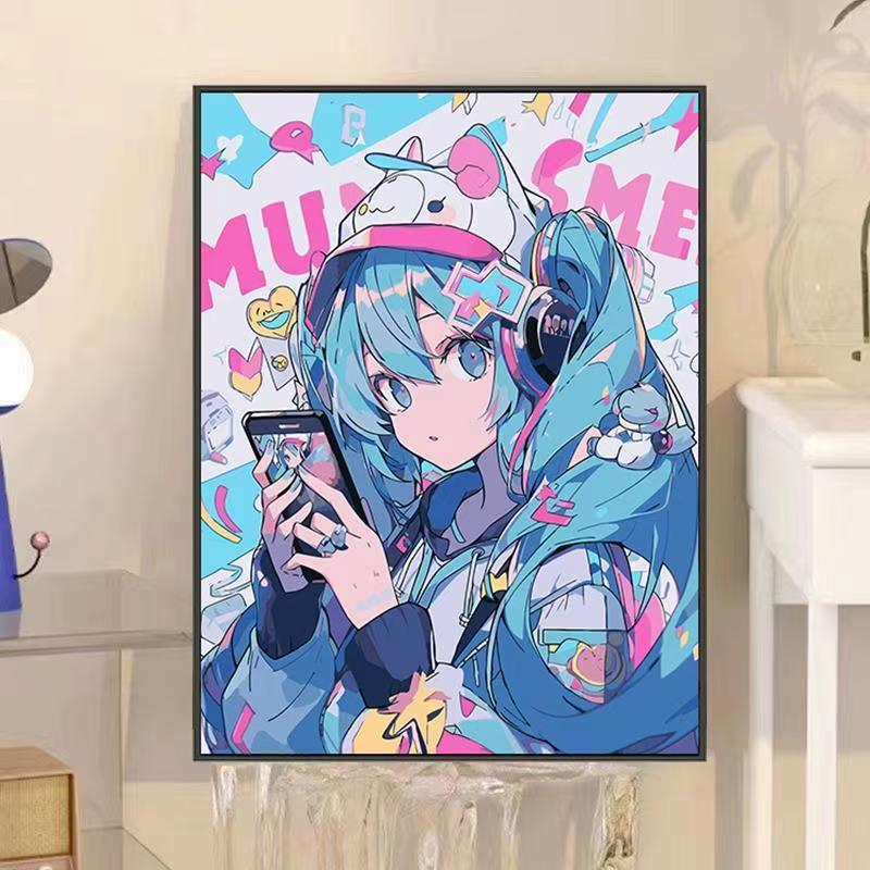 Anime-Inspired Decorative Wall Art Stornfield